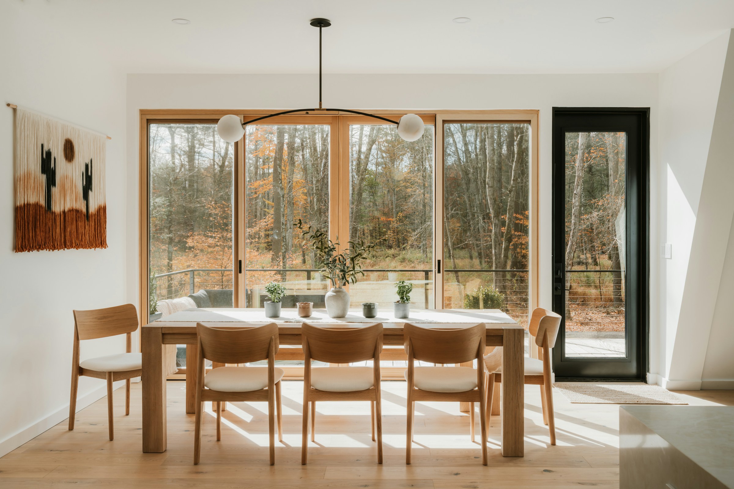 A Solid-Wood Dining Table Built to Last